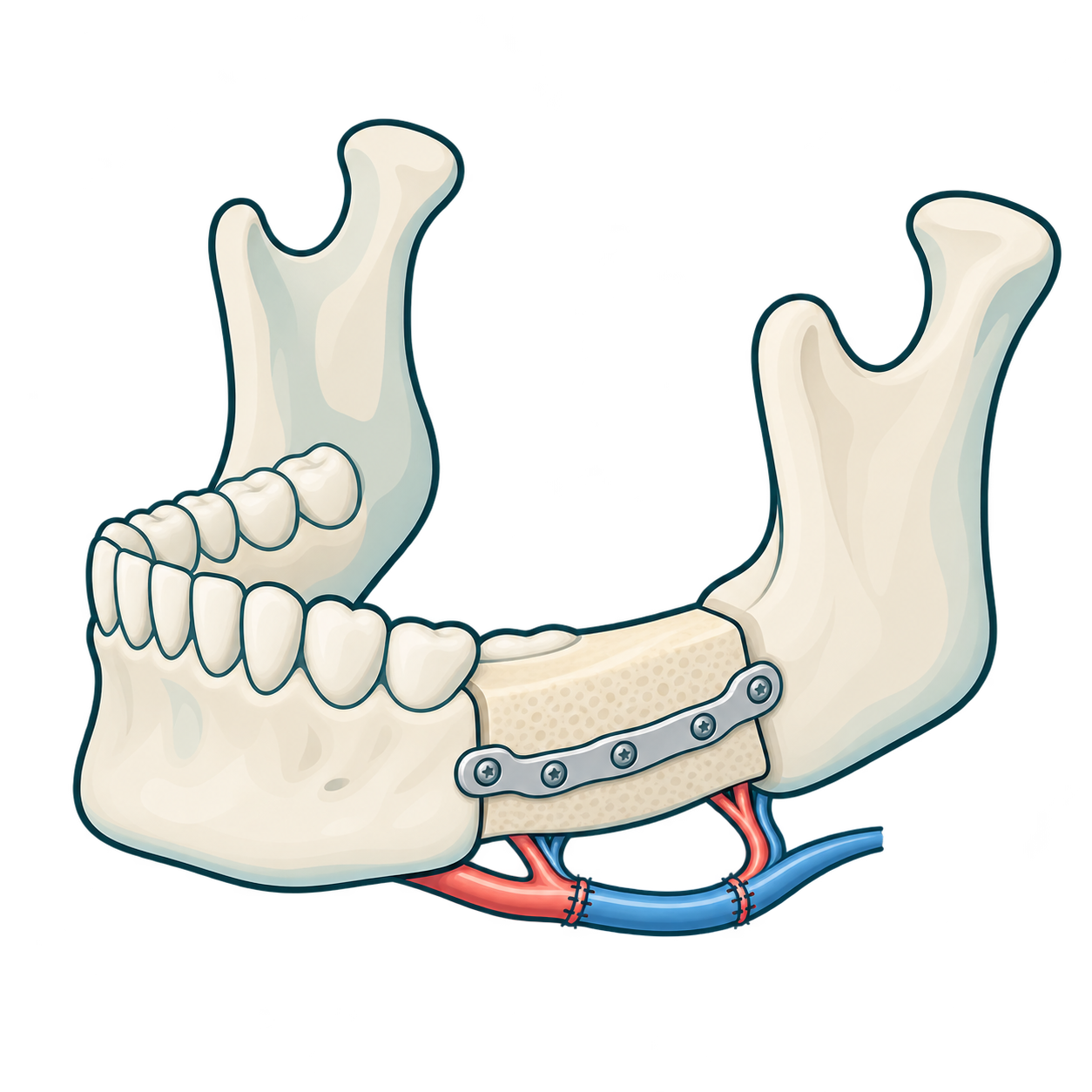 Jaw Reconstruction Icon